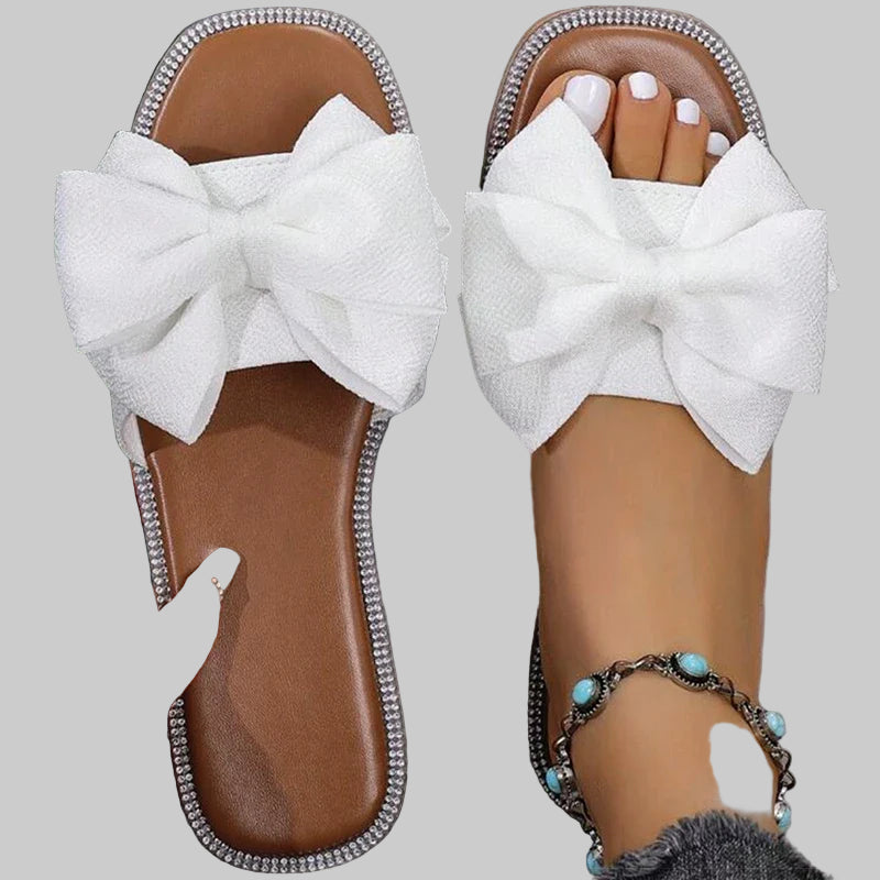 Fayla | Bow Slippers