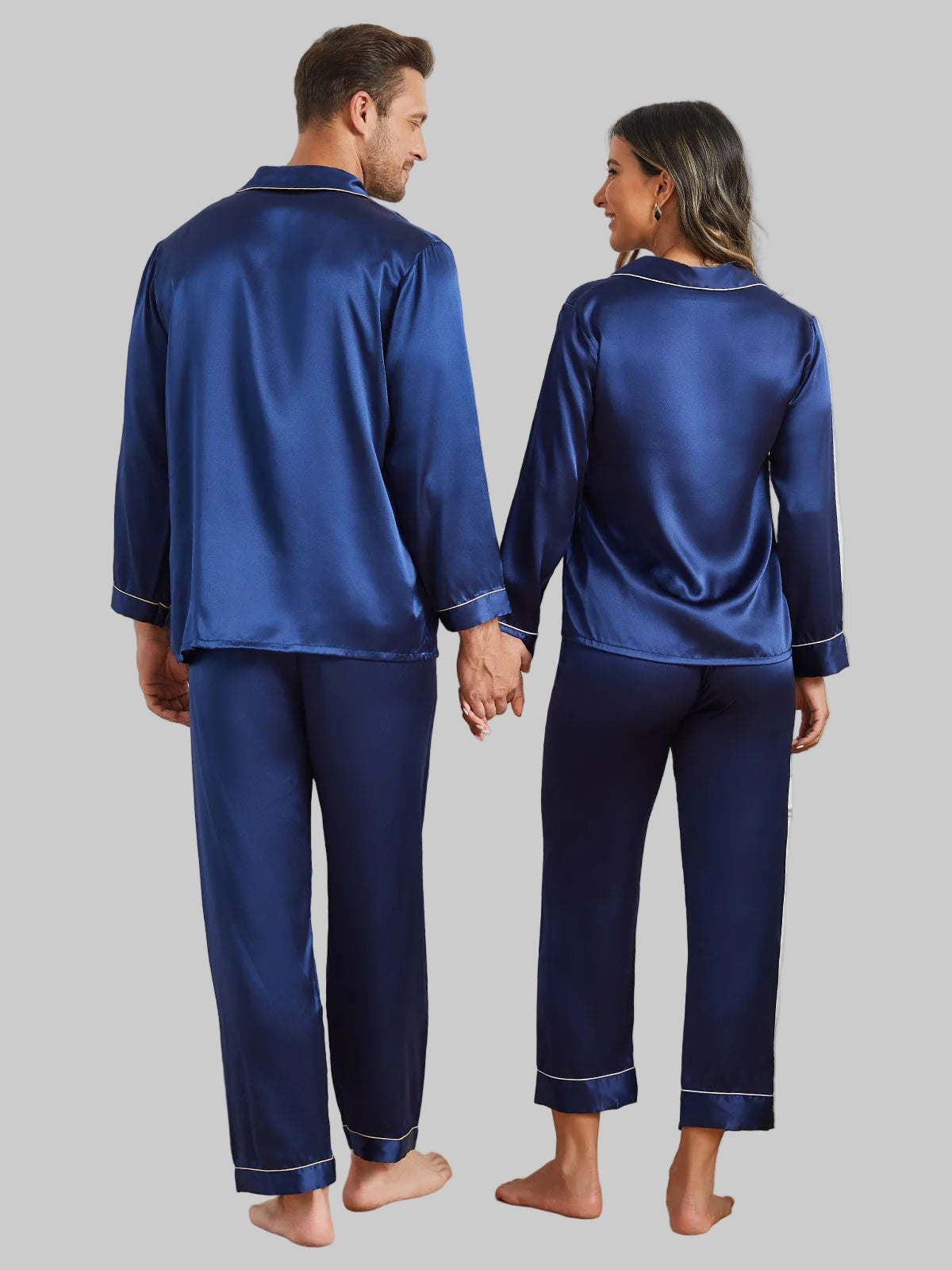 Silk Sleepwear Set | Couples (4 pcs)