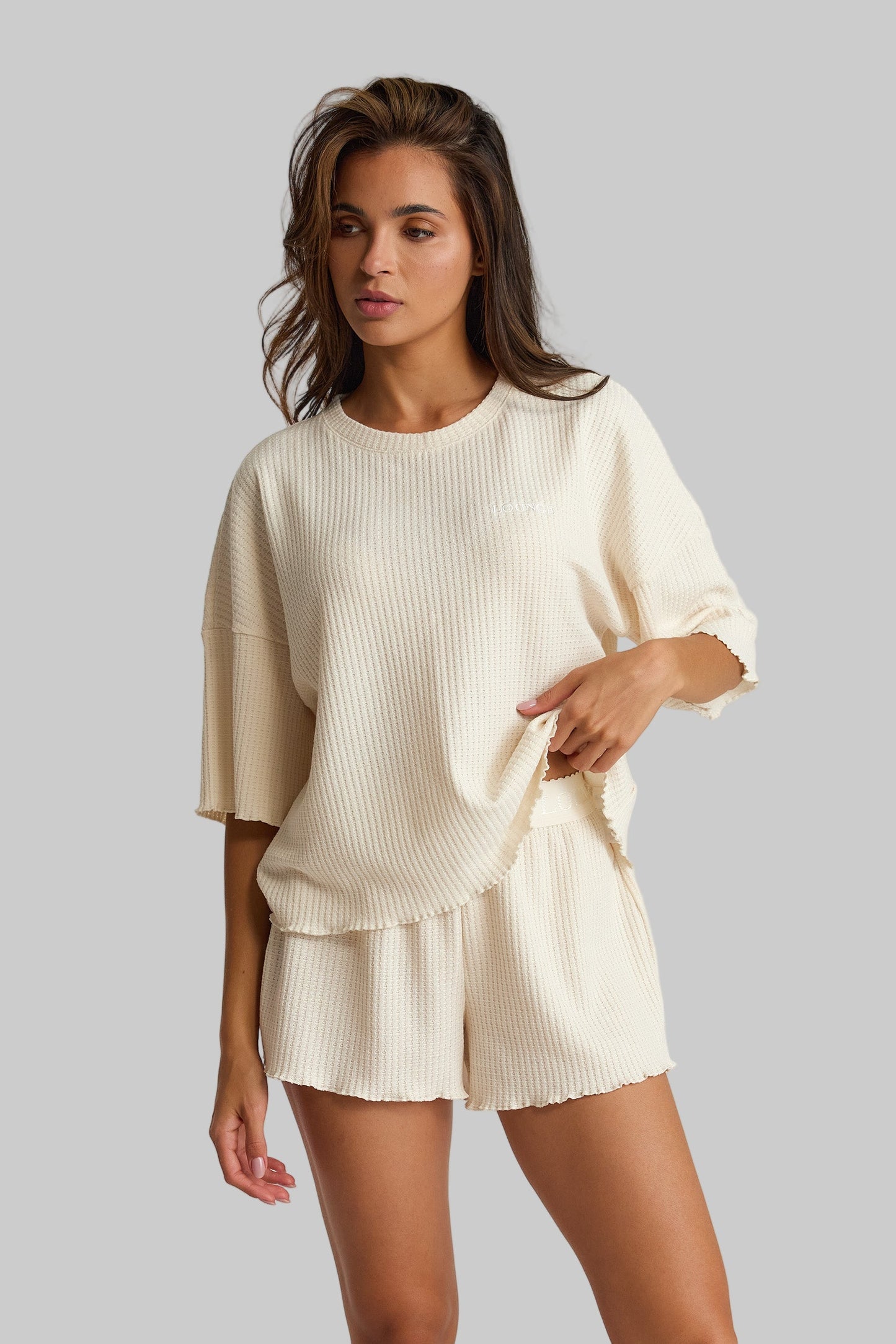 Waffle Pyjama Top | Soft Comfort Design