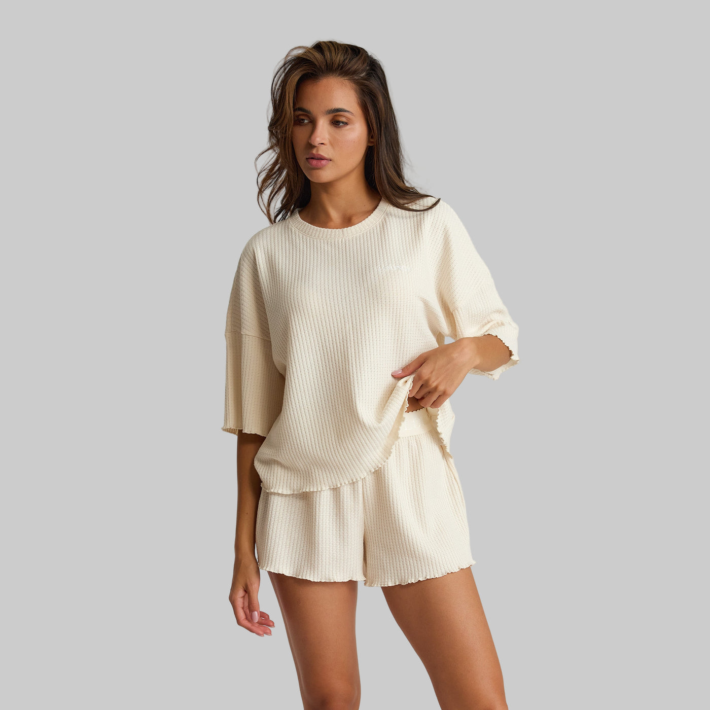 Waffle Pyjama Top | Soft Comfort Design