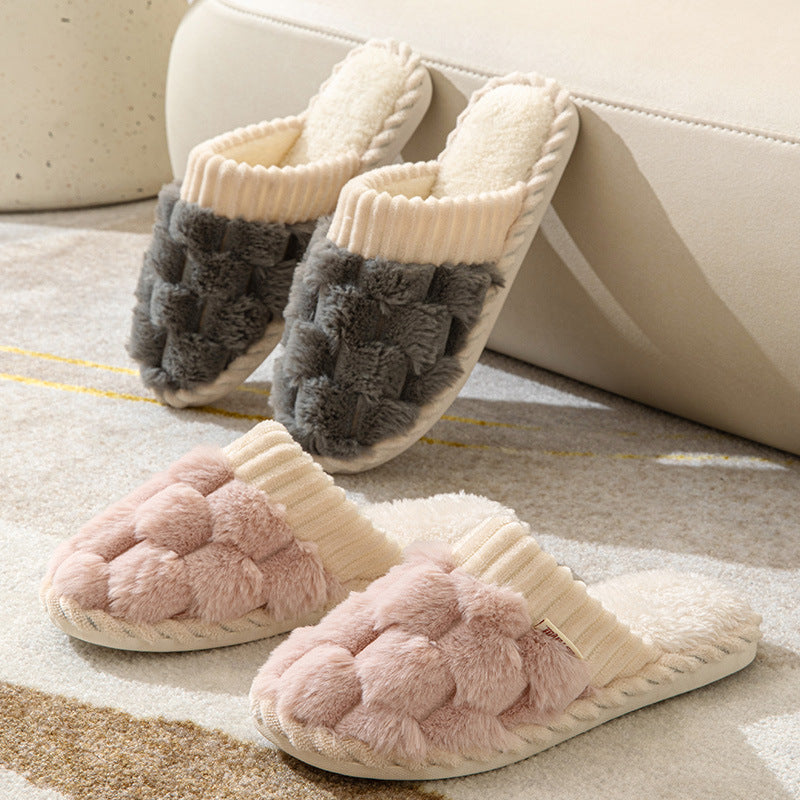Cozy Slippers | Luxury Fur-Lined Design