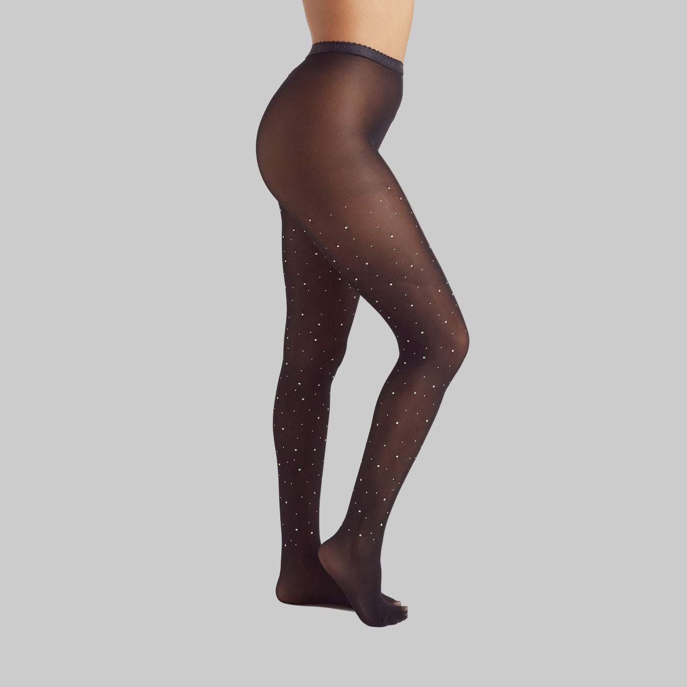 Diamanté Tights | 40 Denier Sheer Design