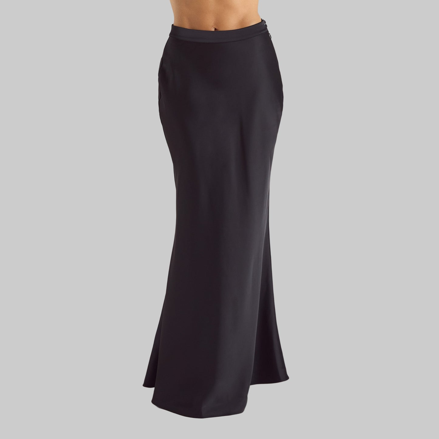Mimi Satin Maxi Skirt | Elegant Flowing Design