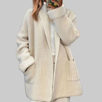 AlbertaCardi Long Cardigan | Cozy Timeless Warmth
