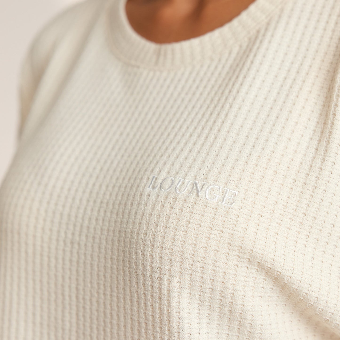 Waffle Pyjama Top | Soft Comfort Design