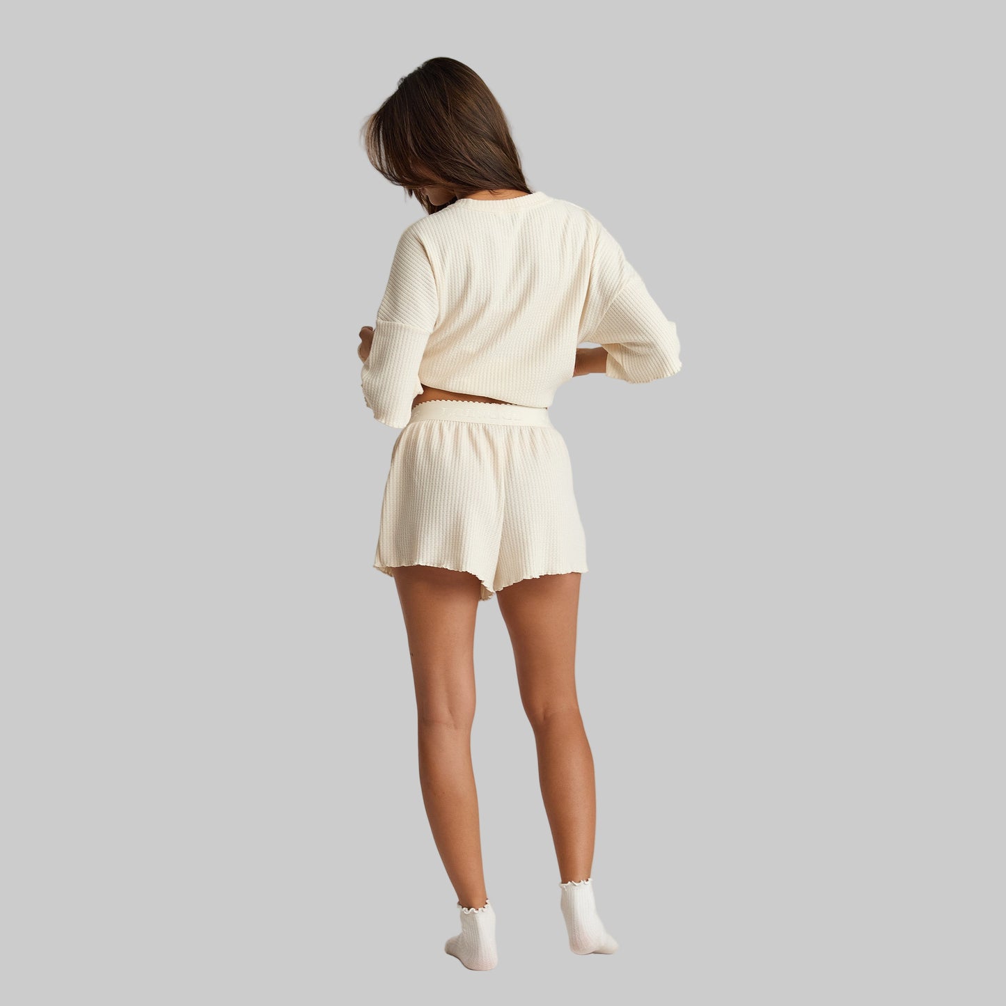 Waffle Pyjama Shorts | Soft Airy Comfort