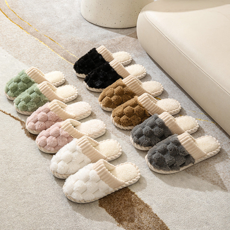 Cozy Slippers | Luxury Fur-Lined Design