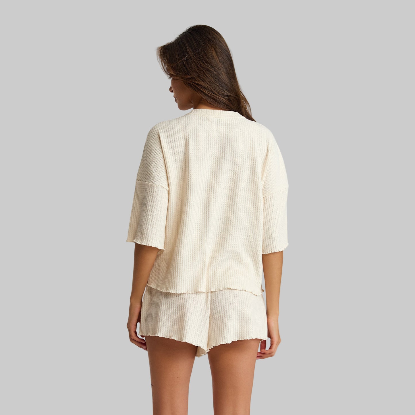 Waffle Pyjama Top | Soft Comfort Design