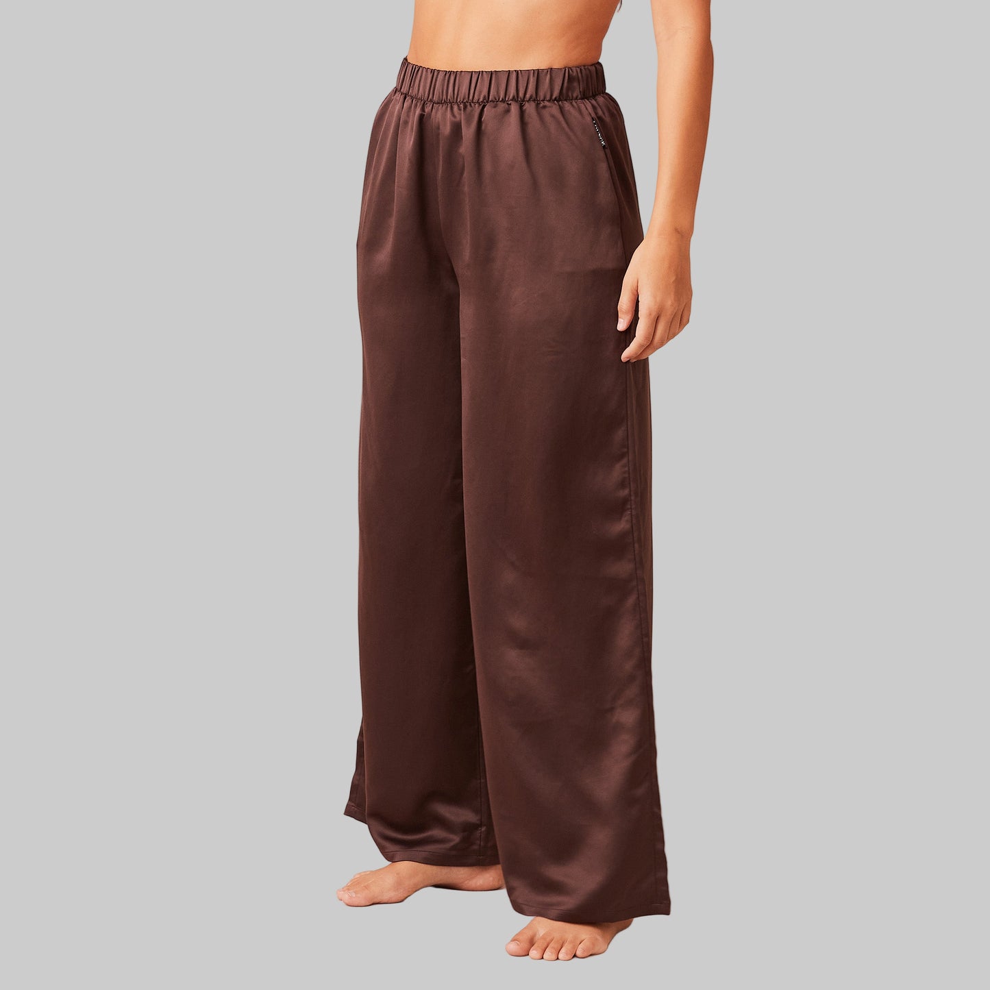 Classic Satin Pyjama Trousers | Elegant Relaxed Fit