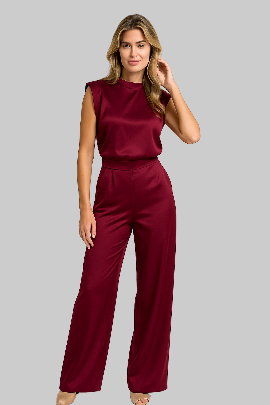 Lunira Jumpsuit | Elegant Wide-Leg Design