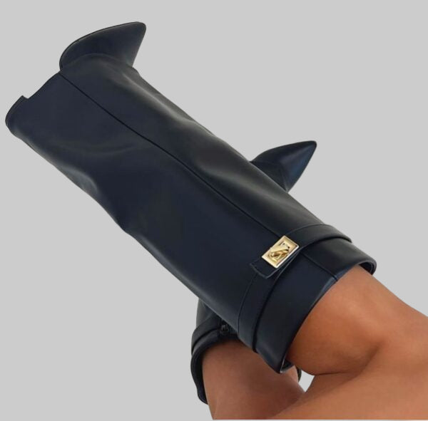 Lily Classic Boots | Knee-High Pointed Toe