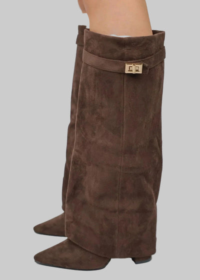 Lily Classic Boots | Knee-High Pointed Toe