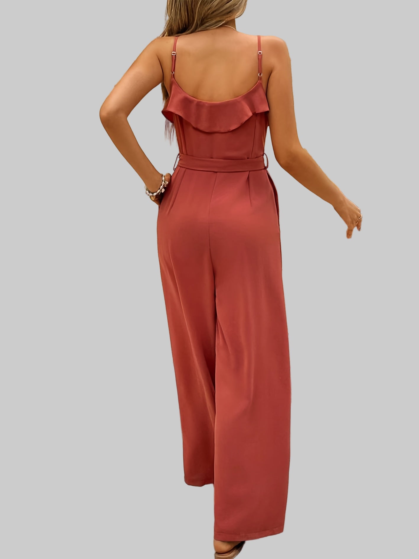 Jumpsuit | Wide Leg & Elastic Waist