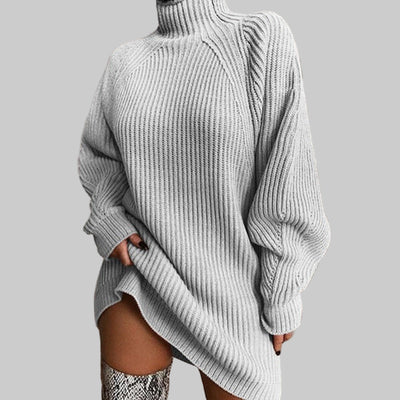 CozyTurtleneck Sweater Dress | Effortless Warm Elegance