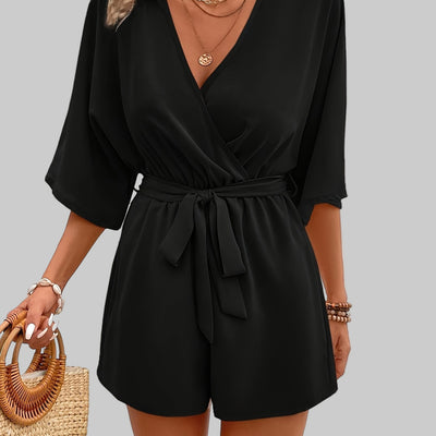 AeroV Jumpsuit | Airy Waist-Defining Comfort