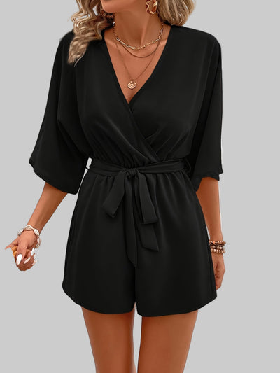 AeroV Jumpsuit | Airy Waist-Defining Comfort