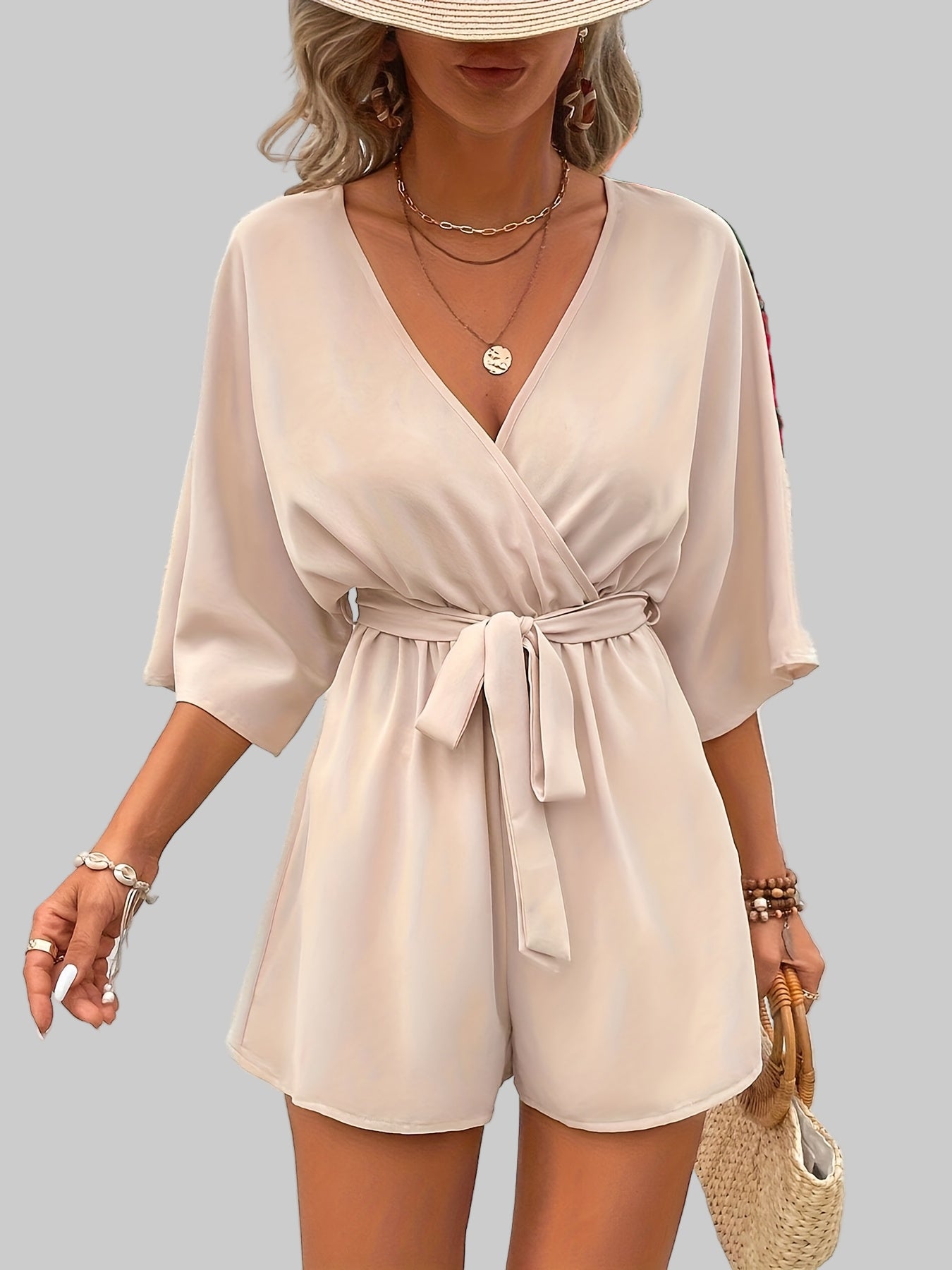 AeroV Jumpsuit | Airy Waist-Defining Comfort