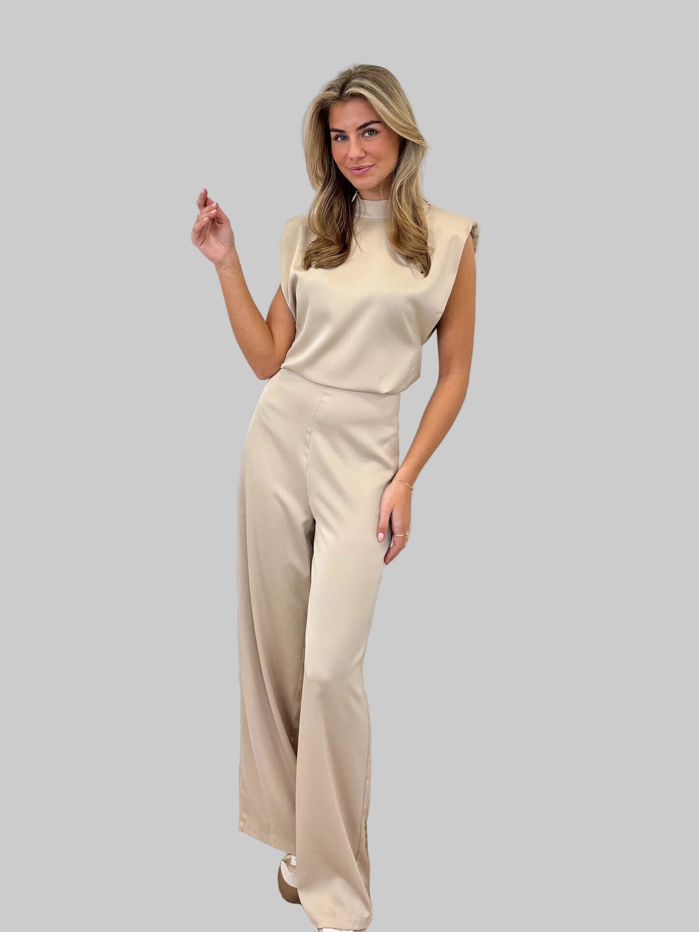 Lunira Jumpsuit | Elegant Wide-Leg Design