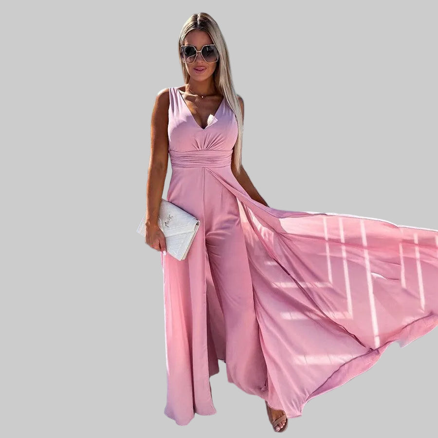 Rhea Jumpsuit | Trendy Waist-Fit Denim