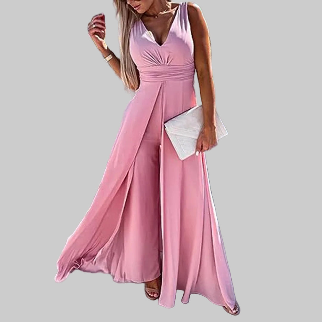 Rhea Jumpsuit | Trendy Waist-Fit Denim