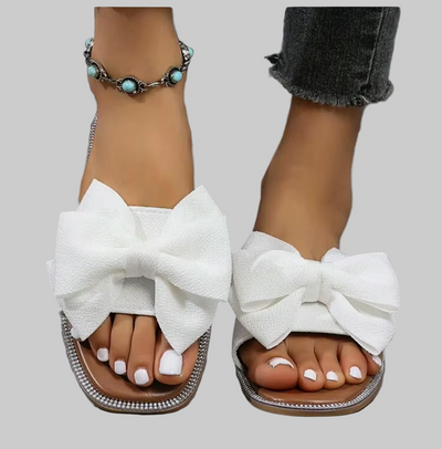 Fayla | Bow Slippers