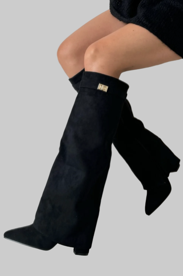 Lily Classic Boots | Knee-High Pointed Toe
