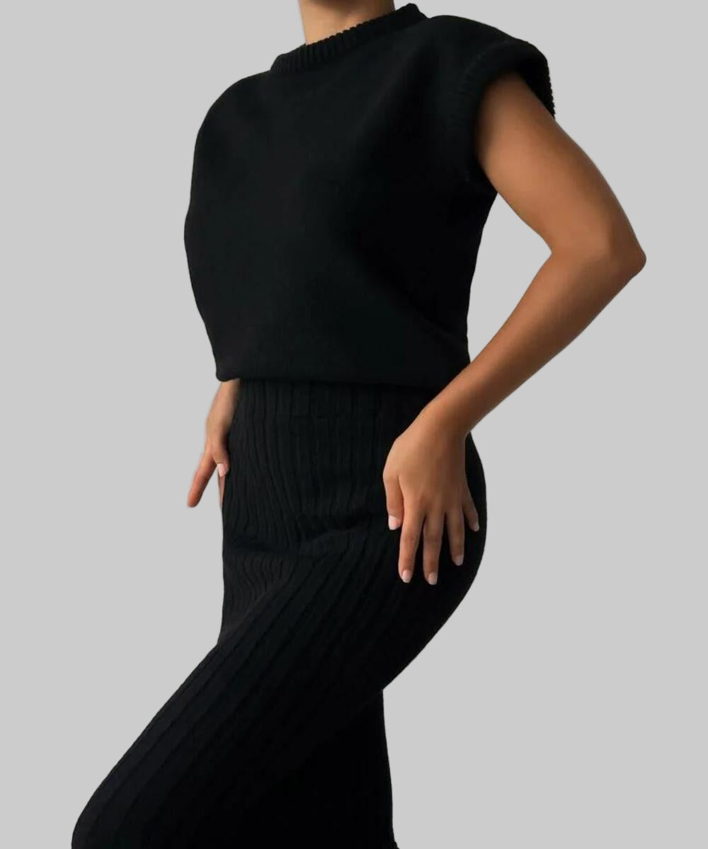 Ribbed Elegance | Two-Piece Set