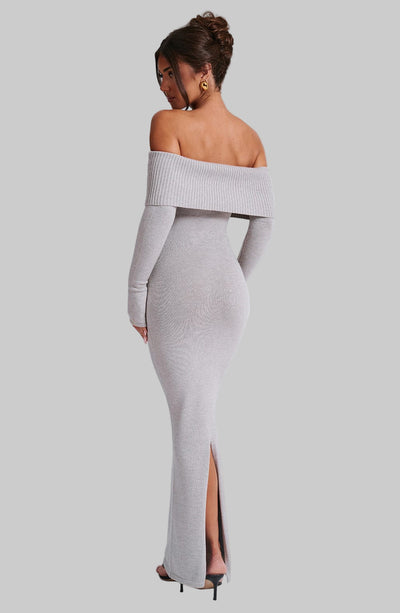 Beverley Knit Maxi Dress | Ribbed Style