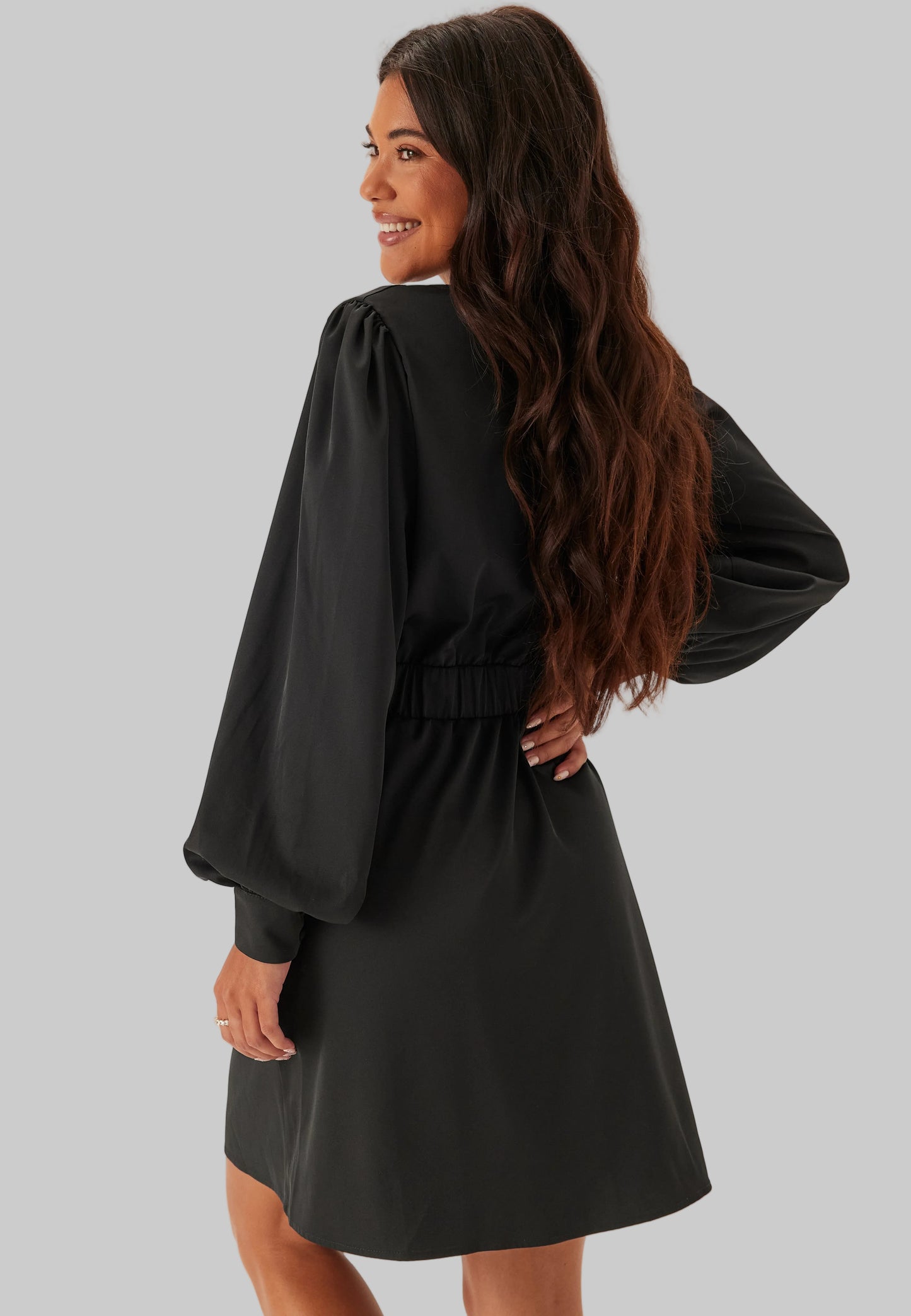 Wrap Satin Dress | Elegant & Timeless