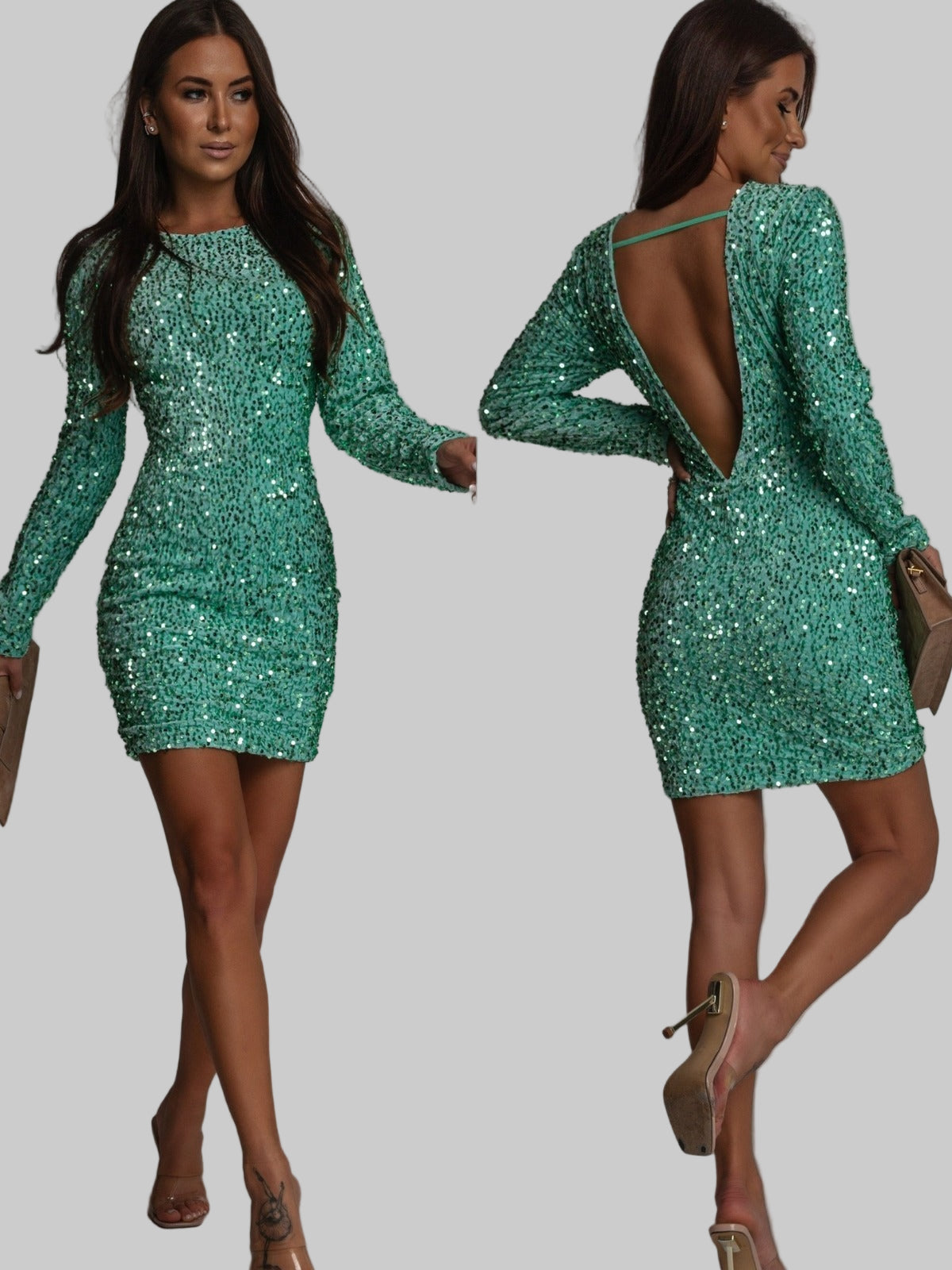 Lumière | Glitter Sequin Dress