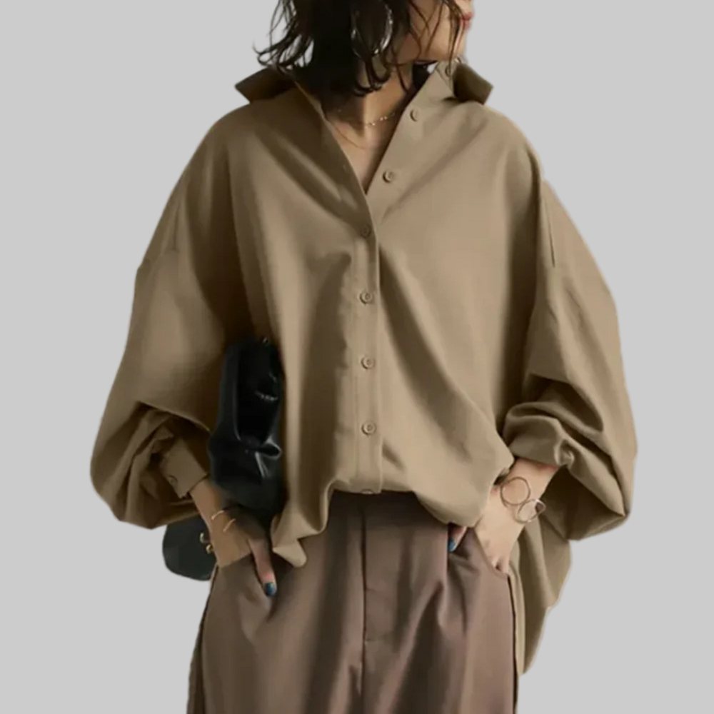 RileyChic Oversized Blouse | Effortless Elegant Style