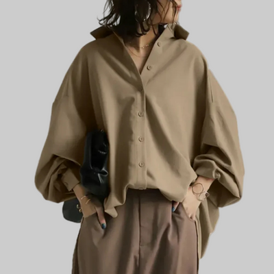 RileyChic Oversized Blouse | Effortless Elegant Style