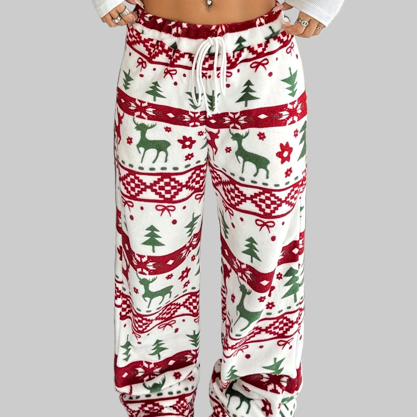 Nina | Casual Christmas Trousers